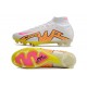 Nike Air Zoom Mercurial Superfly IX Elite FG Vit Blå Gul