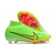 Nike Air Zoom Mercurial Superfly IX Elite FG Grön Gul
