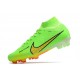 Nike Air Zoom Mercurial Superfly IX Elite FG Grön Gul