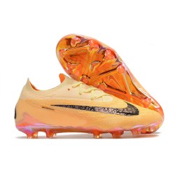 Nike Gripknit Phantom GX Elite FG Orange Svart