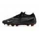 Nike Gripknit Phantom GX Elite FG Black Pack - Svart Vit Grå