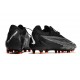 Nike Gripknit Phantom GX Elite FG Black Pack - Svart Vit Grå