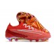 Nike Gripknit Phantom GX Elite FG Röd Vit 