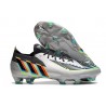 adidas Predator Edge.1 L FG Fotbollsskor Beyond Fast Silver Svart Grön