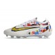 Fotbollsskor Nike Phantom GX Elite FG Vit Guld
