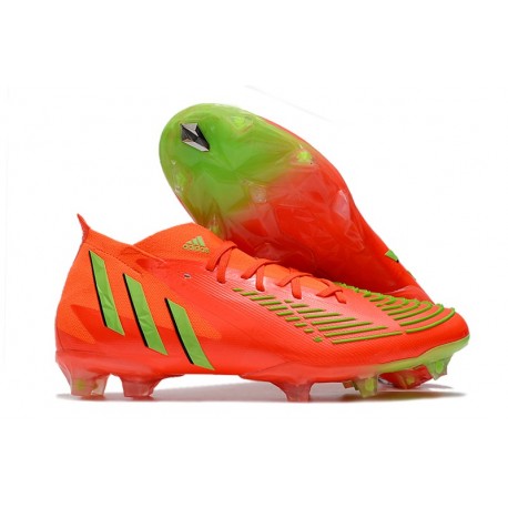 adidas Predator Edge.1 FG Game Data - Röd Grön Svart