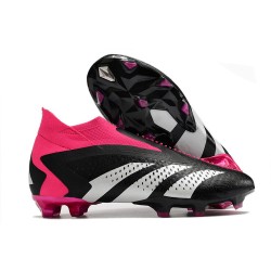 Fotbollsskor adidas Predator Accuracy+ FG Svart Vit Rosa