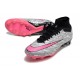 Nike Air Zoom Mercurial Superfly IX Elite FG Silver Rosa Svart