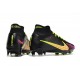 Nike Air Zoom Mercurial Superfly IX Elite FG Svart Rosa Gul