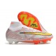 Nike Zoom Mercurial Superfly 9 Elite FG Vit Guld