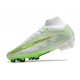 Nike Air Zoom Mercurial Superfly IX Elite FG Vit Grön