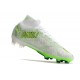 Nike Air Zoom Mercurial Superfly IX Elite FG Vit Grön