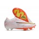 Nike Zoom Mercurial Vapor 15 Elite FG Vit Orange Gul