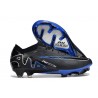 Nike Zoom Mercurial Vapor 15 Elite FG Svart Blå