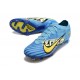 Nike Zoom Mercurial Vapor 15 Elite FG Mbappé Personal Edition - Blå Vit