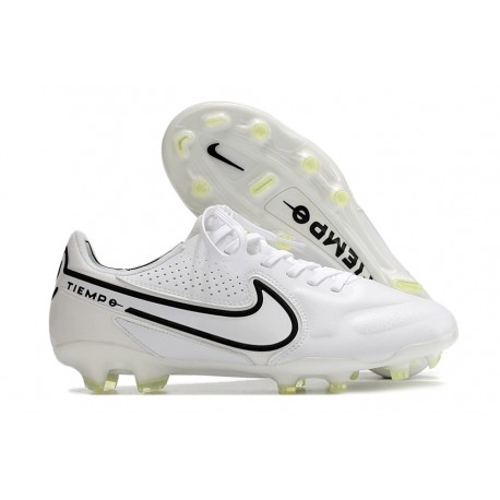 Fotbollsskor Nike Tiempo Legend 9 Elite FG Vit Svart
