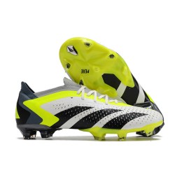 Skor adidas Predator Accuracy.1 Low FG Crazyrush - Vit Svart Lucid Lemon
