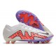 Nike Zoom Mercurial Vapor 15 Elite AG-Pro Vit Svart Röd