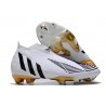 adidas Predator Edge+ FG Herrar Vit Svart Guld