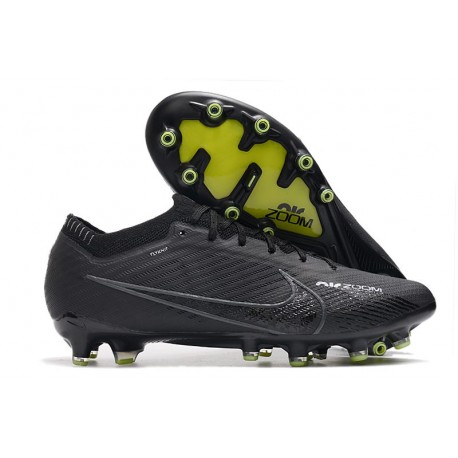 Nike Zoom Mercurial Vapor 15 Elite AG-Pro Shadow - Svart Grå Vit Neon