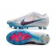 Nike Zoom Mercurial Vapor 15 Elite AG-Pro Vit Blå Rosa Indigo Haze