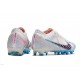 Nike Zoom Mercurial Vapor 15 Elite AG-Pro Vit Blå Rosa Indigo Haze