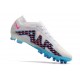 Nike Zoom Mercurial Vapor 15 Elite AG-Pro Vit Blå Rosa Indigo Haze