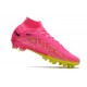 Nike Zoom Mercurial Superfly IX Elite AG Rosa Gul