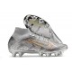 Nike Zoom Mercurial Superfly IX Elite AG Silver