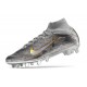 Nike Zoom Mercurial Superfly IX Elite AG Silver