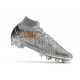 Nike Zoom Mercurial Superfly IX Elite AG Silver