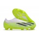 adidas X Crazyfast.1 Laceless FG Crazyrush - Vit Svart Lucid Lemon