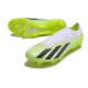 adidas X Crazyfast.1 Laceless FG Crazyrush - Vit Svart Lucid Lemon