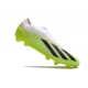 adidas X Crazyfast.1 Laceless FG Crazyrush - Vit Svart Lucid Lemon