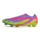 adidas X Crazyfast.1 Laceless FG Korean Nights Son - Lucid Lemon Blå Rosa LIMITED EDITION