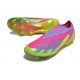 adidas X Crazyfast.1 Laceless FG Korean Nights Son - Lucid Lemon Blå Rosa LIMITED EDITION
