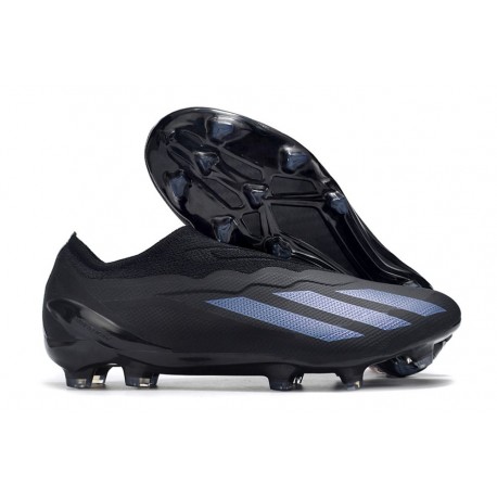 adidas X Crazyfast.1 Laceless FG Nightstrike - Svart