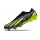 adidas X Crazyfast.1 Laceless FG Crazycharged - Svart Gul Grå