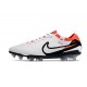 Nike Tiempo Legend X Elite FG Vit Röd Svart