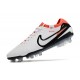 Nike Tiempo Legend X Elite FG Vit Röd Svart