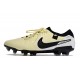 Nike Tiempo Legend X Elite FG Beige Svart