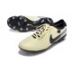 Nike Tiempo Legend X Elite FG Beige Svart