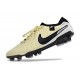 Nike Tiempo Legend X Elite FG Beige Svart