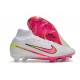 Nike Zoom Mercurial Superfly 9 Elite FG Vit Rosa