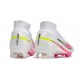 Nike Zoom Mercurial Superfly 9 Elite FG Vit Rosa