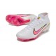 Nike Zoom Mercurial Superfly 9 Elite FG Vit Rosa