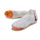 Fotbollsskor Nike Phantom Luna Elite FG Vit Svart Orange LIMITED EDITION