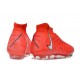 Fotbollsskor Nike Phantom Luna Elite FG Ready - Röd Vit