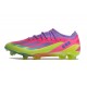 Adidas X Crazyfast Messi.1 FG Korean Nights Son - Lucid Lemon Blå Rosa LIMITED EDITION