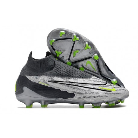 Nike Phantom GX Elite Dynamic Fit FG Grå Svart 